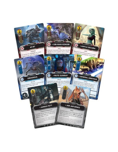 Star wars: The deckbuilding. Clone Wars