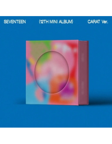 SEVENTEEN - Spill The Feels (12th Mini Album) Carat Ver.  -  Contenido:  - Caja- Libro de letras (8 páginas)- CD- Mini Archivado