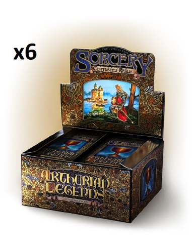 PREORDER Sorcery TCG Contested Realm - Arthurian Legends: Booster Case (6x Booster Boxes)