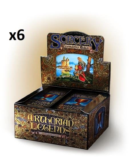 PREORDER Sorcery TCG Contested Realm - Arthurian Legends: Booster Case (6x Booster Boxes)