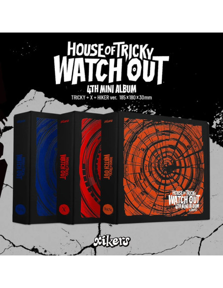 xikers - HOUSE OF TRICKY WATCH OUT (4TH Mini Album)