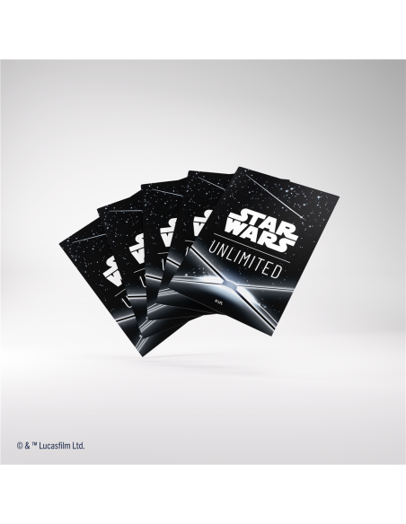 Star Wars: Unlimited - Art Sleeves: Card Back Black (60)