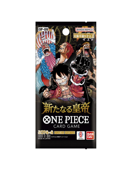 One Piece. OP09: Four Emperors. Booster pack. JAPANESE  - One Piece. OP08: Two Legends. Booster pack. JAPANESE