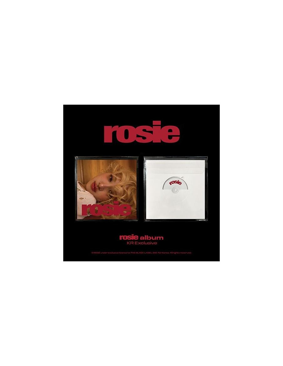 BLACKPINK - ROSÉ - ROSIE (KR EXCLUSIVE)  - Contenido: Sobre exterior 11 Postales de portada premium 3 Postales (de 5 posibles) e