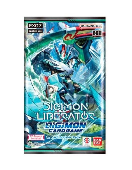 Liberator EX07: Booster Pack (12)  - Digimon Liberator is a new project by the Digimon Card Game Team!It is an original webcomic