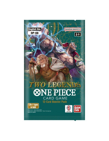 One Piece. OP08: Two Legends. Sobre. INGLÉS