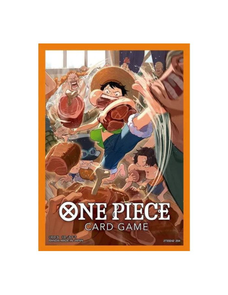 Sleeves One Piece TCG eating Luffy (70)