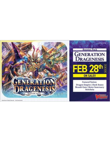 PREORDER Generation Dragenesis DZBT06: Booster Box (16)