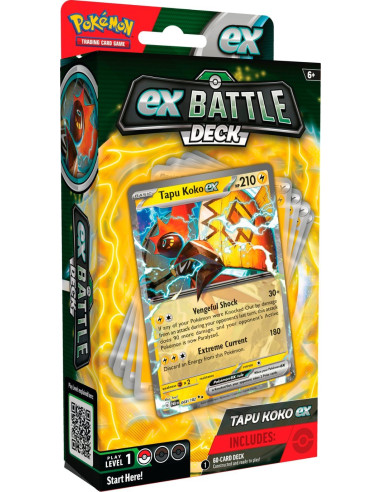 Tapu Koko Ex Battle Deck (Inglés)