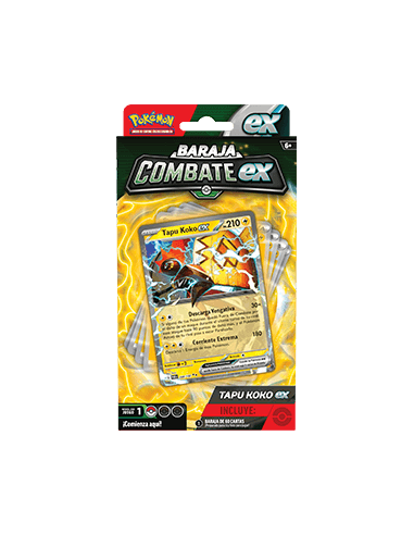 Tapu Koko Baraja de Combate Ex (Español)