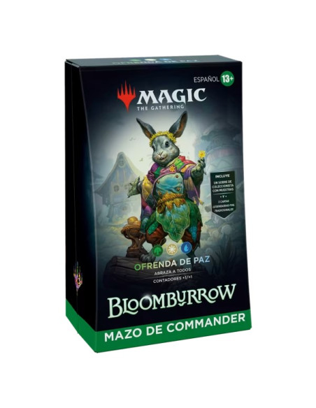 Bloomburrow: Ofrenda de Paz .Mazo de Commander (Español)