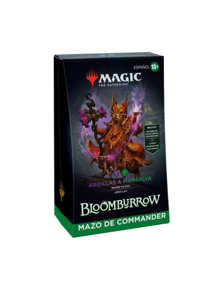 Bloomburrow: Ardillas a Mansalva. Commander Deck (Spanish)