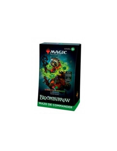 Bloomburrow: Ejercito Animado.Mazo de Commander (Español)