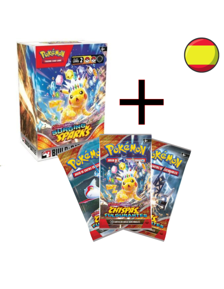 PREORDER Surging Sparks Pre-release Kit + 3 Boosters (Spanish)