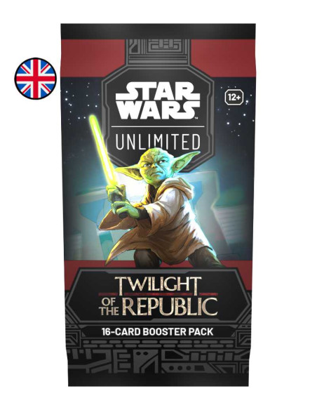 Star Wars Unlimited: El Ocaso de la República.Sobre (16) Inglés