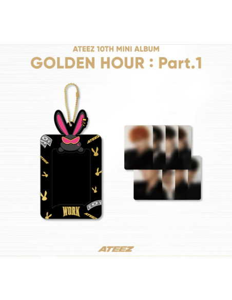 ATEEZ - 'Golden Hour: Part.1'  PhotoCard Holder Set  - ATEEZ - 'Golden Hour: Part.1'  PhotoCard Holder Set  1 x Photocard Holder