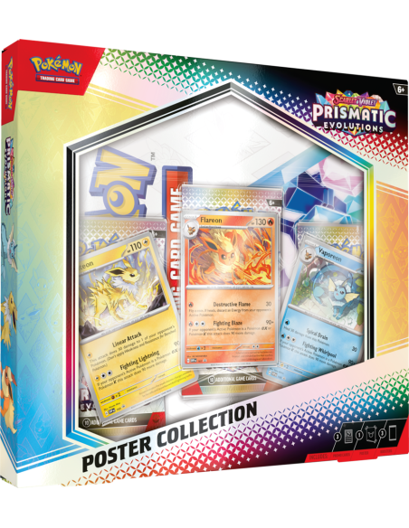 RESERVA Escarlata y Púrpura 8.5 Evoluciones Prismáticas: Poster Collection (Inglés)