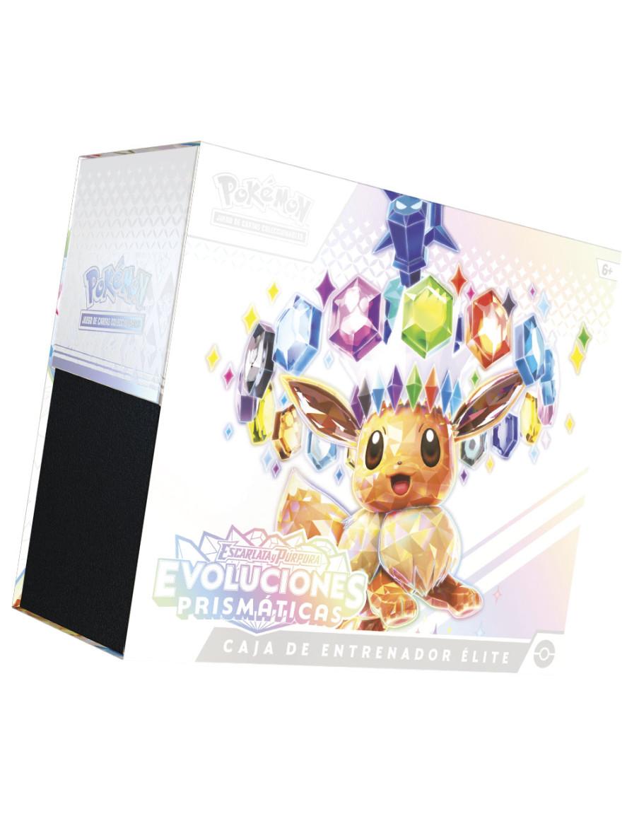 Scarlet & Violet 8.5 Prismatic Evolutions: Elite Trainer Box (Spanish)  - Includes nine Scarlet &amp; Violet—Prismatic Evolution