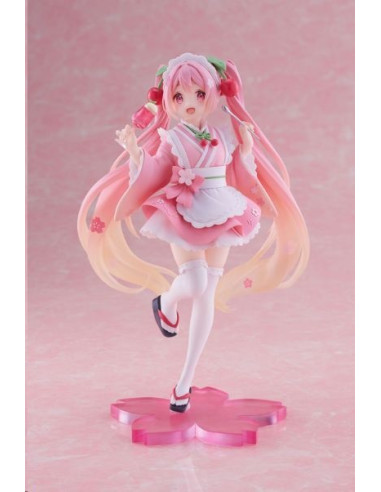 Figura Sakura Miku Japanese Cafe Newley Written. Hatsune Miku (20cm)