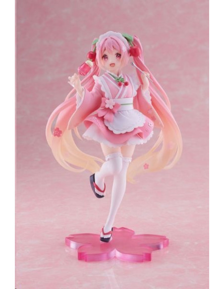 Figura Sakura Miku Japanese Cafe Newley Written. Hatsune Miku (20cm)