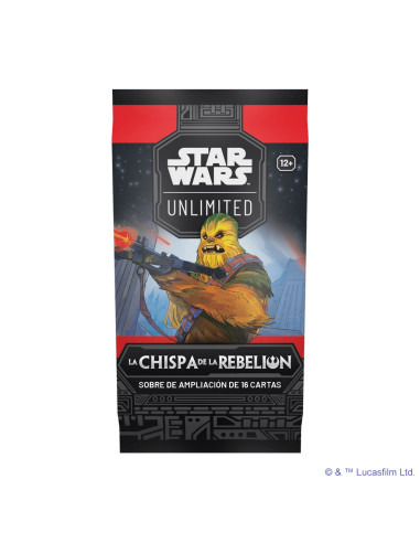 Star Wars: Unlimited - Spark of Rebellion: Booster Pack(16) Spanish