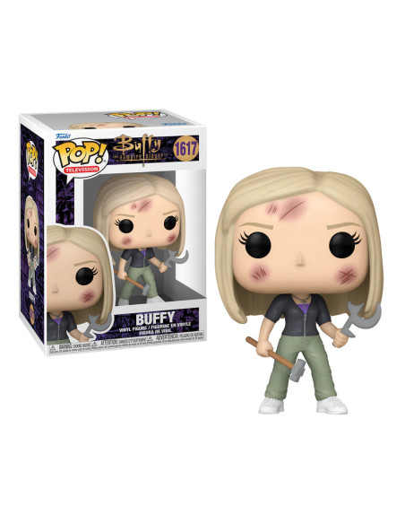 Funko Pop. Buffy con armas. Buffy Cazavampiros