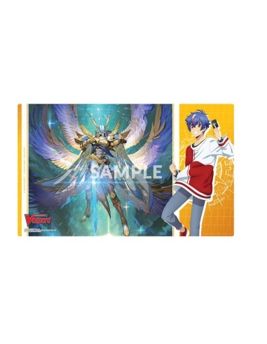 PREORDER Rubber Playmat Vol. 4 CARDFIGHT!! VANGUARD Divinez Design A: "Akina & Rezael Vita"