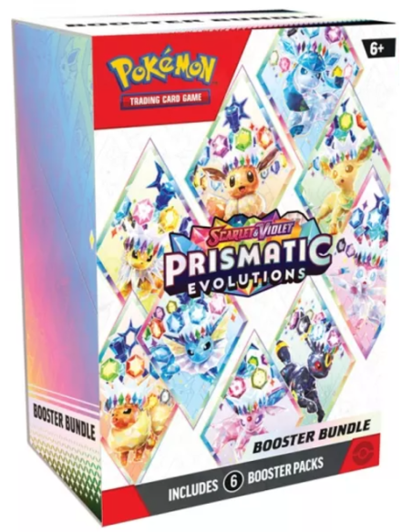 Escarlata y Púrpura 8.5 Evoluciones Prismáticas: Bundle 6 Sobres (Español)  - 