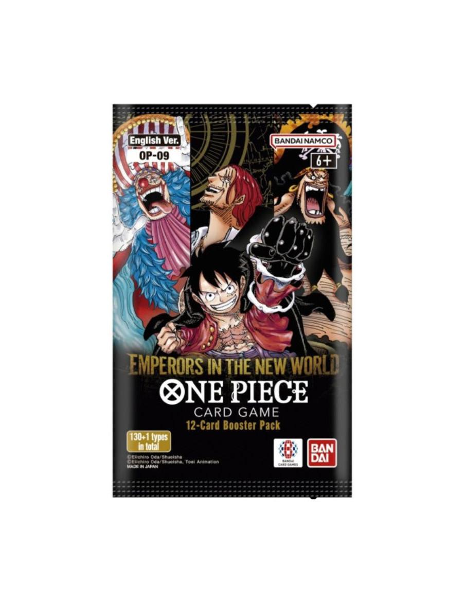 One Piece Emperors in the New World OP09:  Booster Pack (English)  - One Piece. OP09: Emperors in the New World. Booster pack. E