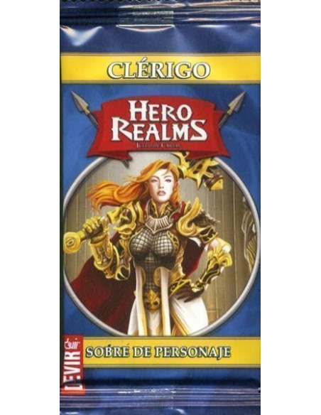 Hero Realms. Sobre de Personaje. Clérigo