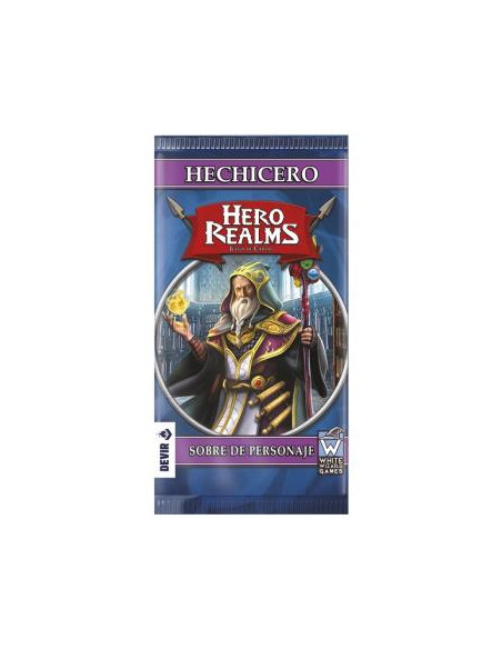 Hero Realms. Character Booster Pack. Wizard (Spanish)