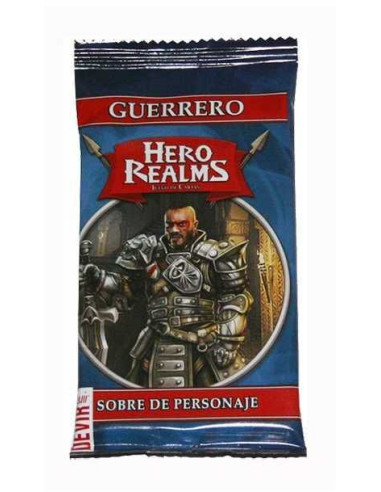 Hero Realms. Sobre de Personaje. Guerrero