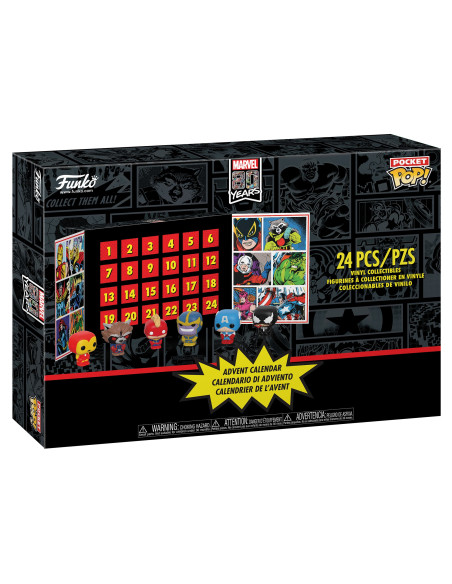 Funko. Calendario de Adviento Pop. Marvel (24 pcs)