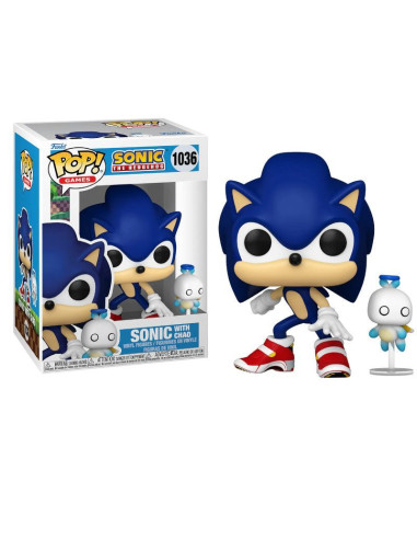 Funko Pop Sonic con Hero Chao. Sonic