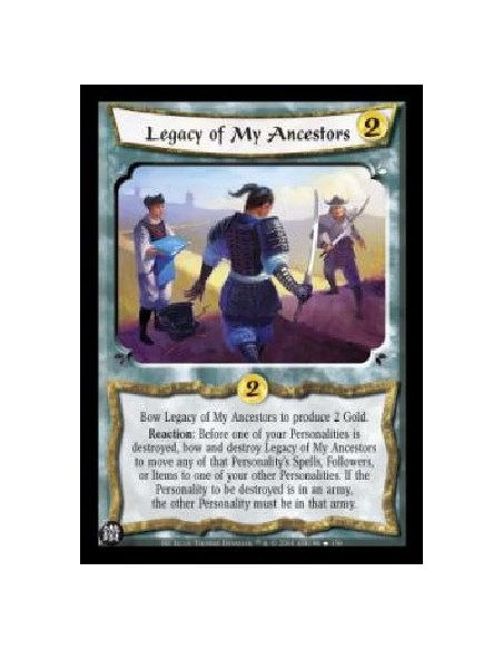 Legacy of My Ancestors FOIL