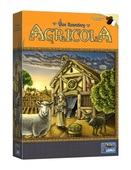 Agricola. Juego de Mesa  - ¡La edición revisada de un juego de estrategia de fama mundial!Estamos en Europa Central, en el año 1