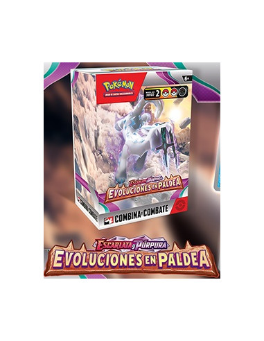 Combina y Combate. Evoluciones en Paldea. Español  - 