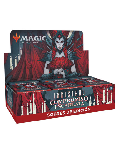 MTG. Innistrad: Crimson Vow. Set Booster Box (30 packs) Spanish  - MTG. Innistrad: Crimson Vow. Set Booster Box (30 packs) Spani