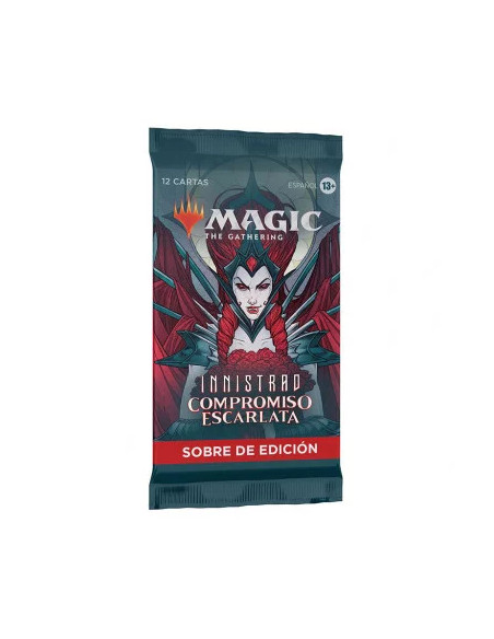 MTG. Innistrad: Crimson Vow. Set Booster Pack (12). Spanish  - MTG. Innistrad: Crimson Vow. Set Booster Pack (12). Spanish