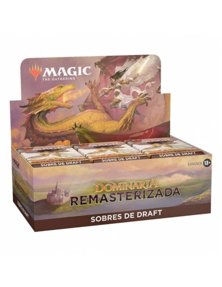 Dominaria Remasterizada: Caja de Sobres de Draft (36) Español  - Dominaria Remasterizada: Caja de Sobres de Draft (36) Español