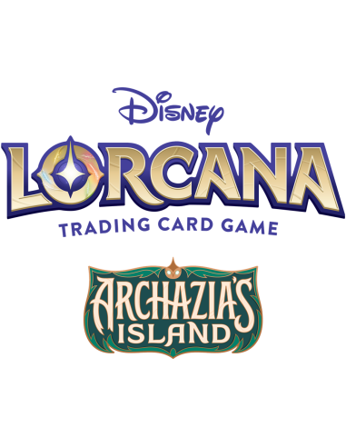 PREORDER Lorcana Archazia's Island: Case (4x Cajas de Sobres) English  - This item is a PREORDER. It will be shipped on the rele