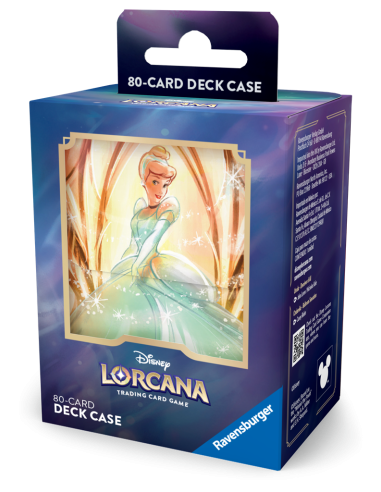 PREORDER Lorcana Archazias Island: Cinderella Deck Case  - This item is a PREORDER. It will be shipped on the release date: 31st