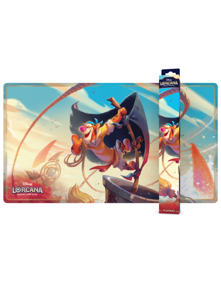 PREORDER Lorcana Archazias Island: Tigger Playmat  - This item is a PREORDER. It will be shipped on the release date: 31st/03/20