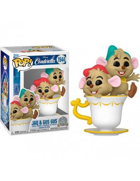 Funko Pop. Jaq and Gus Gus. Cinderella  - Funko Pop. Jaq and Gus Gus. Cinderella