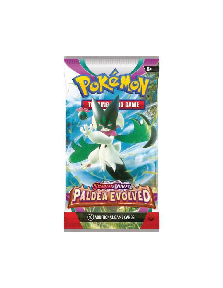 Escarlata y Púrpura 2 Evoluciones en Paldea: Sobre (10) Inglés  - This set features over 190 cards featuring new Pokémon from th