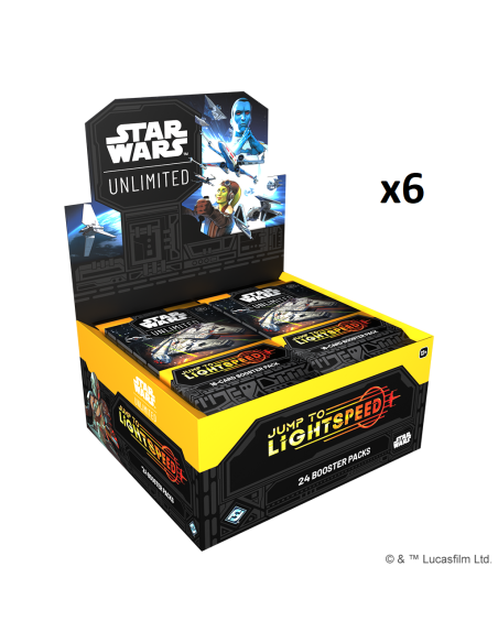 Star Wars Unlimited. Salto a la Velocidad de la Luz: Case (6x Caja de Sobres) Español  - 