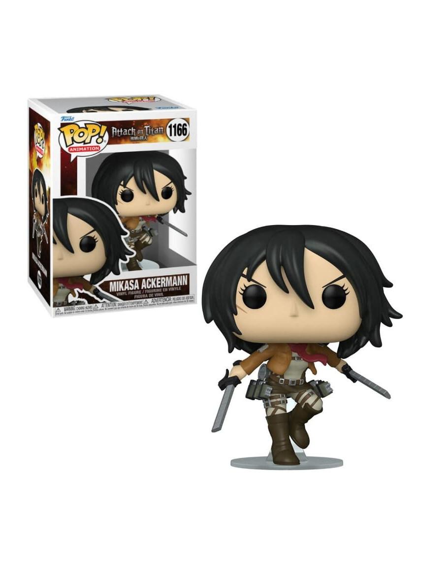 Funko Pop Mikasa Ackerman (Caja Dañada). Ataque a los Titanes  - 