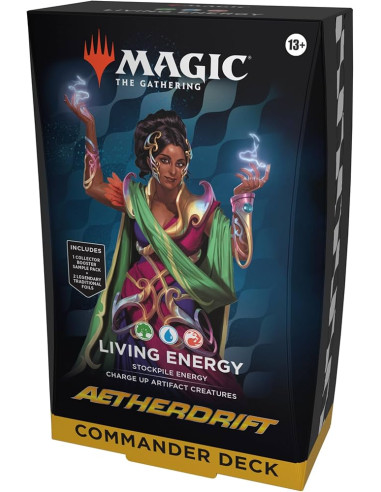 Aetherdrift: Mazo de Commander Energía Viviente (Español)  - 