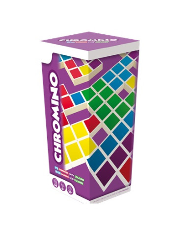 Chromino Smallbox. Juego de Mesa  - ¡Chromino hace que jugar al dominó sea mucho más colorista! Un sencillo juego de estrategia 