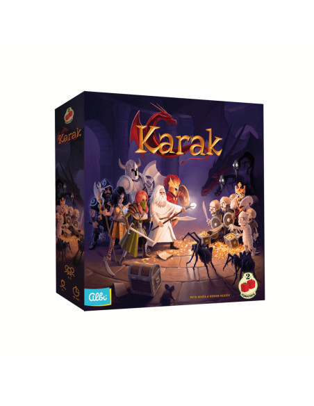 Karak  - En Karak, cada jugador conducirá uno de los seis diferentes personajes dentro del laberinto de Karak. Pieza a pieza irá